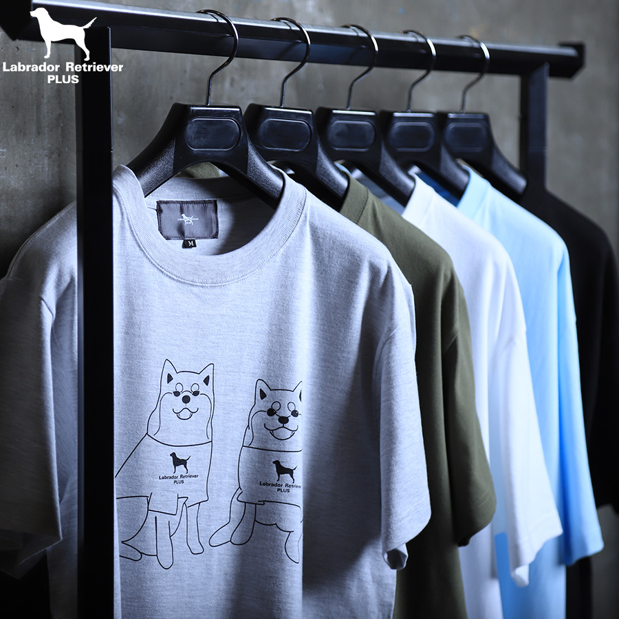 受注期間限定！シヴァ犬こむぎっすコラボ企画！コラボ半袖Tシャツ