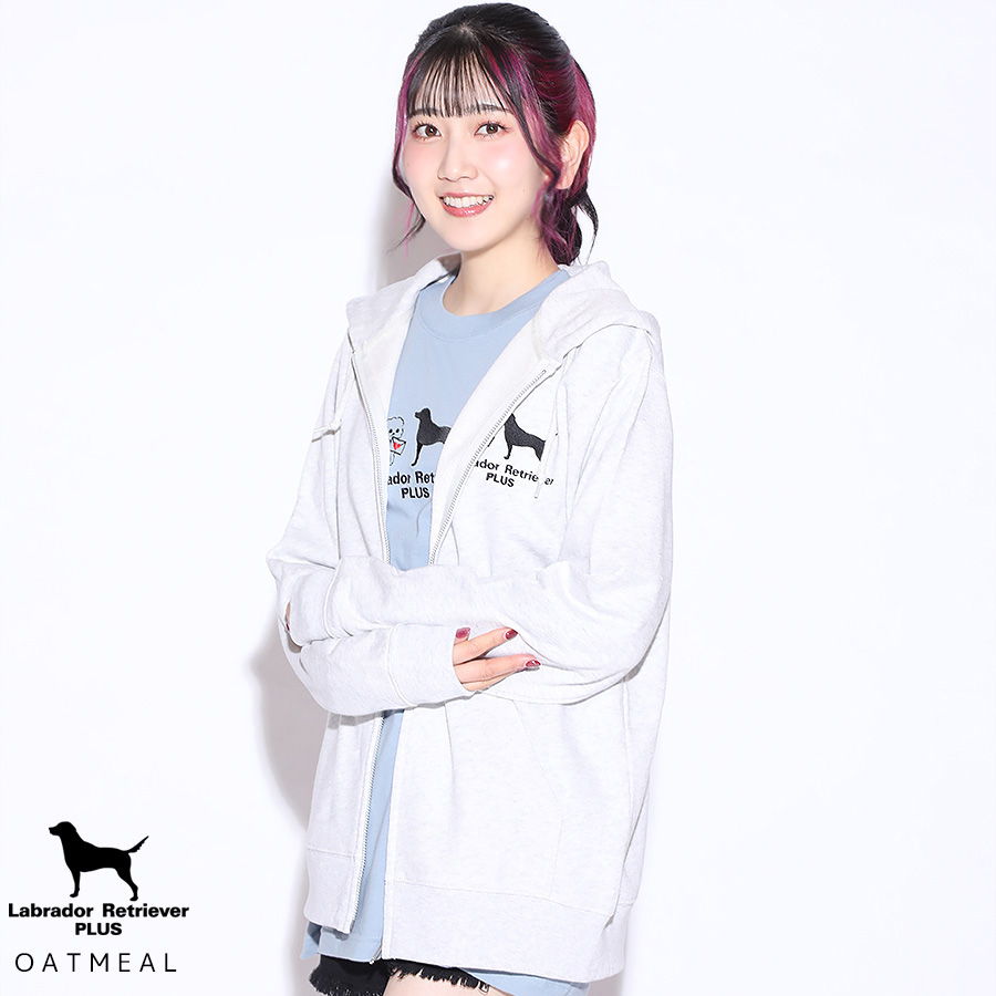 受注期間限定！薮島朱音コラボ企画！コラボZIPパーカー◇薮島朱音