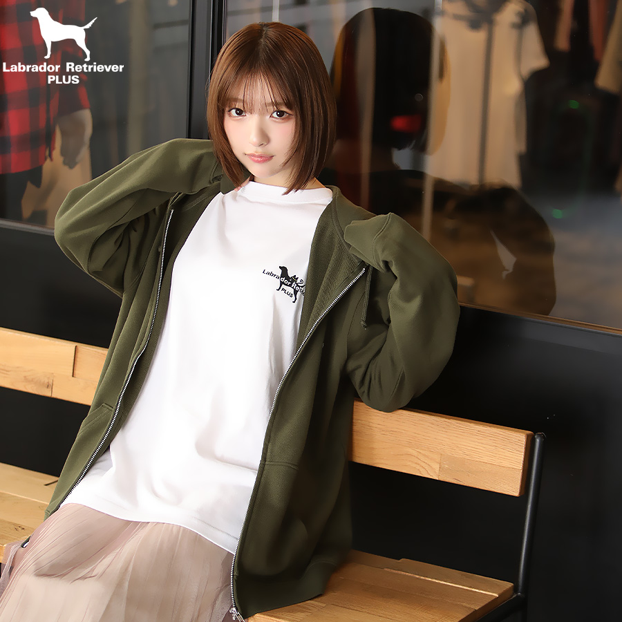 受注期間限定！一ノ瀬瑠菜コラボ企画！コラボZIPパーカー◇一ノ瀬瑠菜
