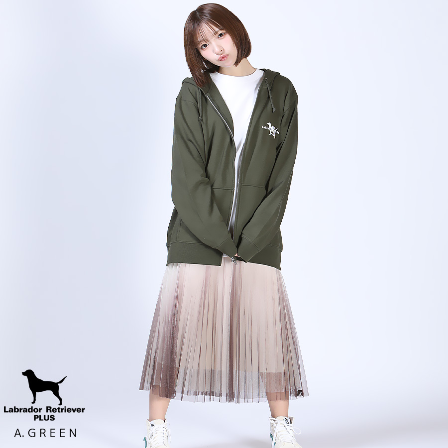 受注期間限定！一ノ瀬瑠菜コラボ企画！コラボZIPパーカー◇一ノ瀬瑠菜