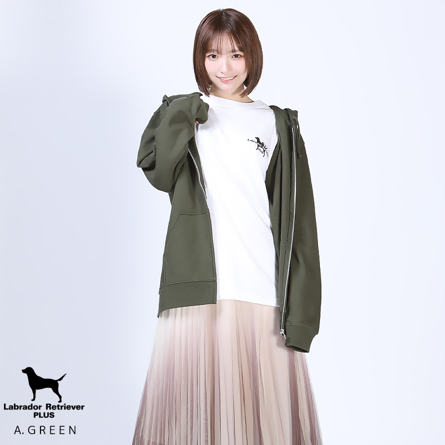 受注期間限定！一ノ瀬瑠菜コラボ企画！コラボZIPパーカー◇一ノ瀬瑠菜